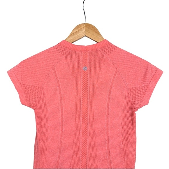 LULULEMON Swiftly Tech Short Sleeve Crew in Heathered Alarming - Picture 10 of 13